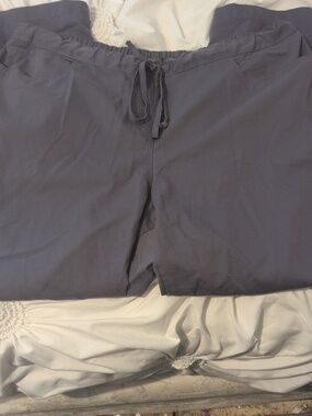 Womens Grey's Anatomy Professional Wear Gray Scrub Pants 3XL Nursing Medical
